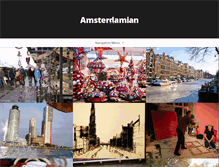 Tablet Screenshot of amsterdamian.com